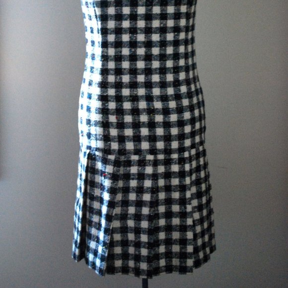 Black & White checkered Wool tweed jumper - Picture 12 of 12